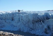 국산 드론으로 그린란드 빙하 녹는 현상 관측 성공